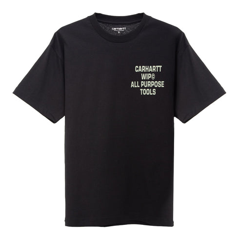 Carhartt WIP S/S Cross Screw T-Shirt Black I033949 Degli Uberti